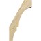 Ekena Millwork 6"W x 10"D x 18"H Balboa Rough Sawn Knee Brace, Douglas Fir BRC06X10X18BOA00RDF - alternate 2